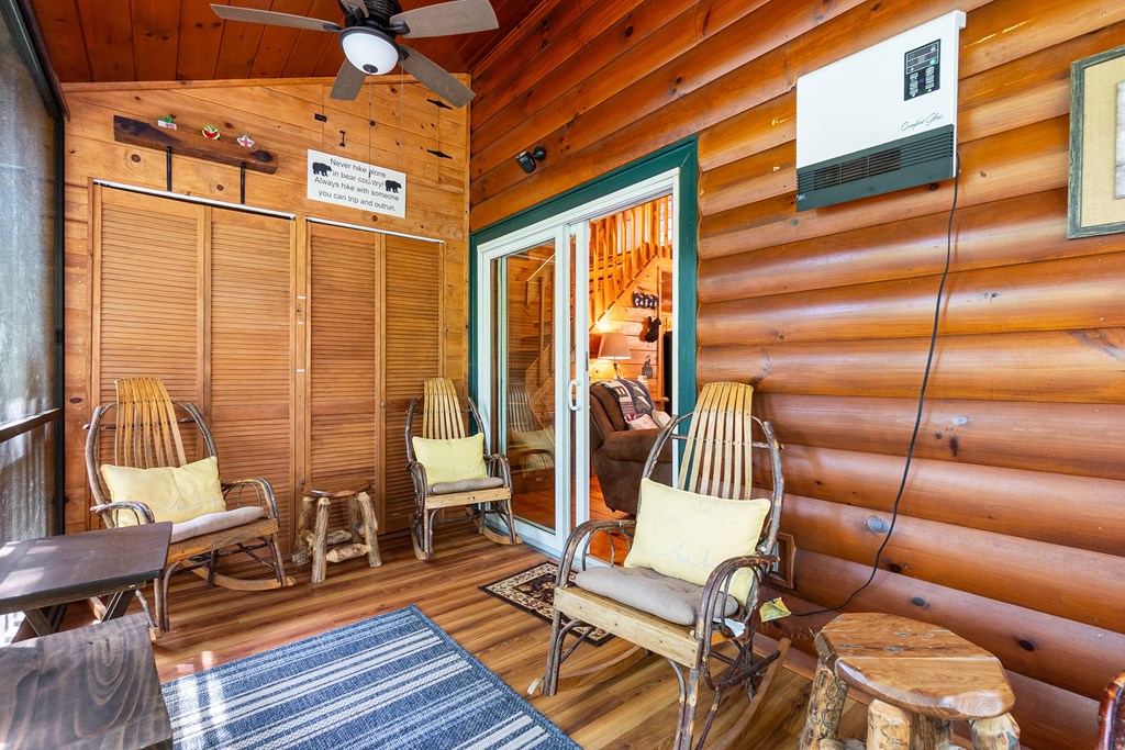 35 Wunder Bear Ridge Morganton, GA 30560 - Photo 21 of 76 a view of a patio with a table and chairs