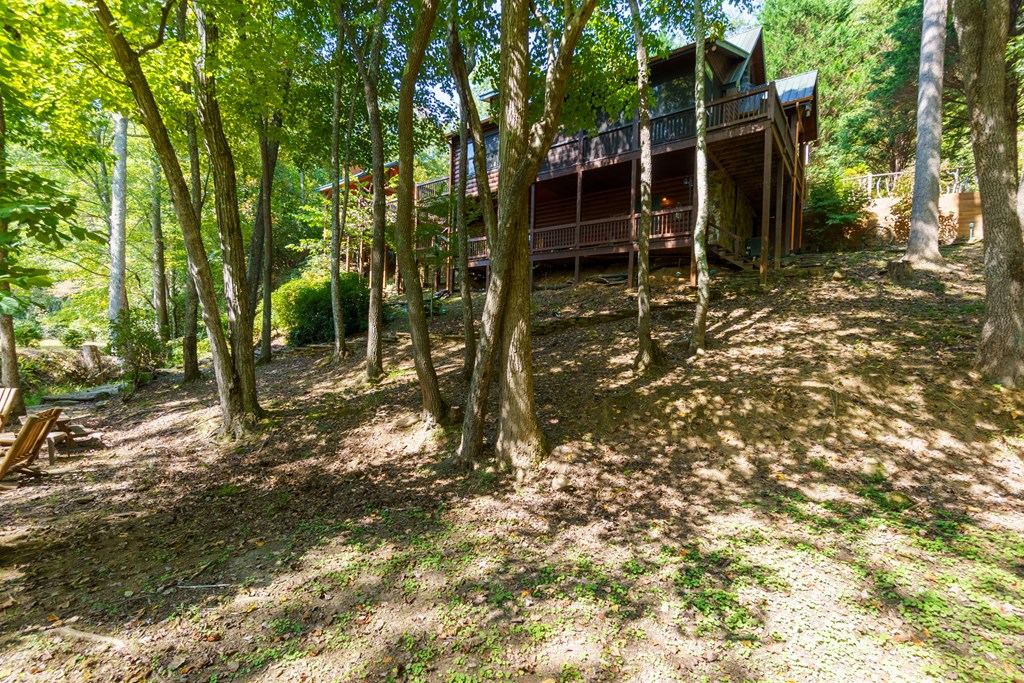 35 Wunder Bear Ridge Morganton, GA 30560 - Photo 55 of 76 a backyard of a house with lots of green space
