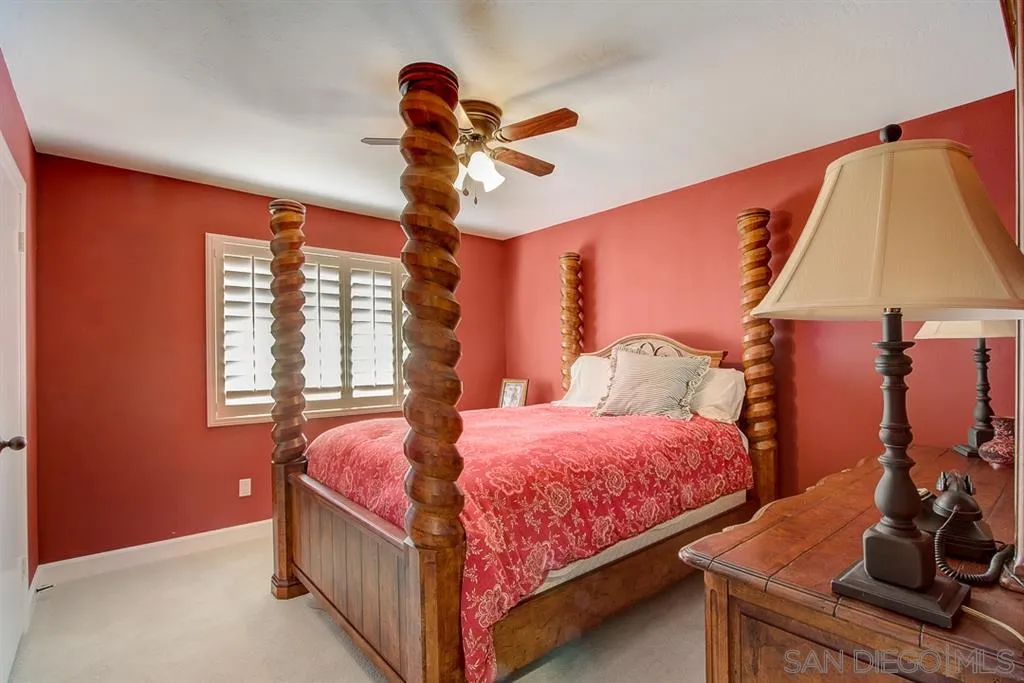 16508 Wilderness Road Poway, CA 92064 - Photo 11 of 25 a bedroom with two beds and a window