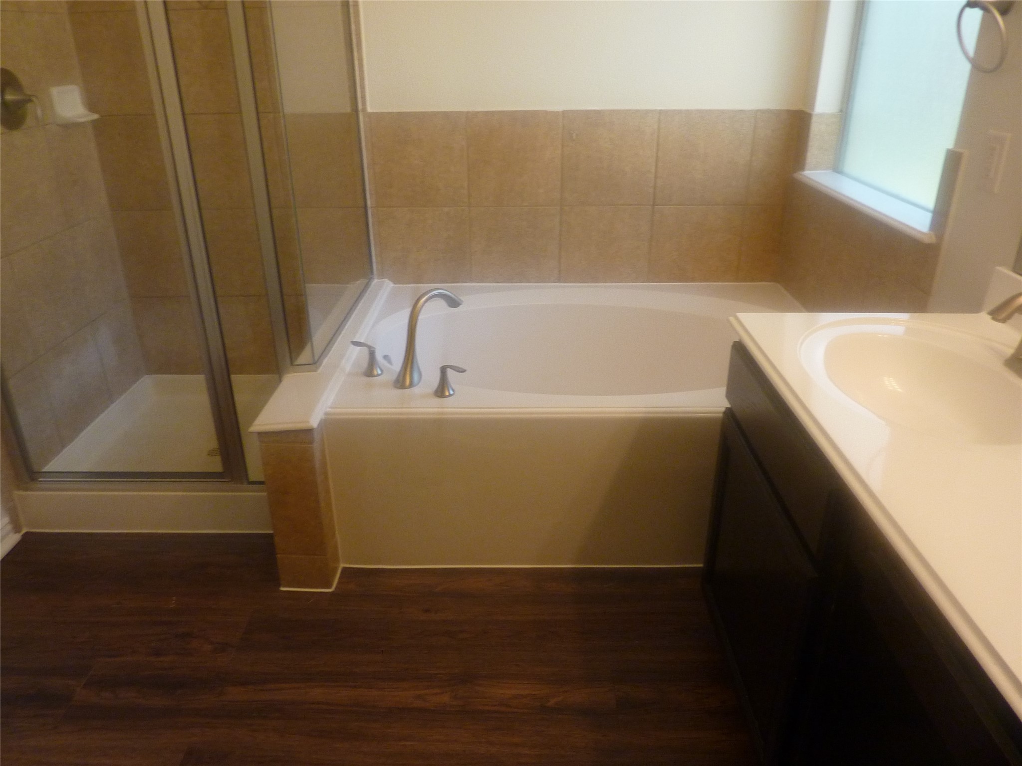 24038 Clipper Hill Lane Spring, TX 77373 - Photo 10 of 14 a bathroom with a bathtub and a sink