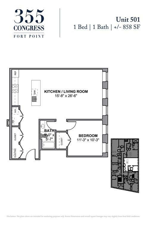 355 Congress Street, Unit 501 Boston, MA 02210 - Photo 6 of 6