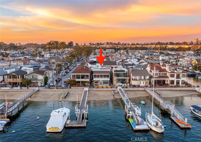 an aerial view of a car park