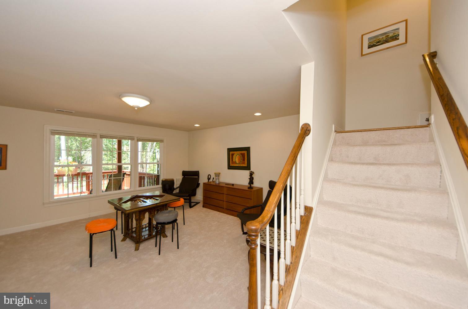 158 Rees Place Falls Church, VA 22046 - Photo 29 of 37 Lower Level Rec Room