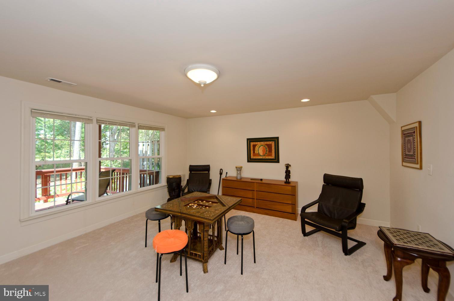 158 Rees Place Falls Church, VA 22046 - Photo 30 of 37 Lower Level Rec Room