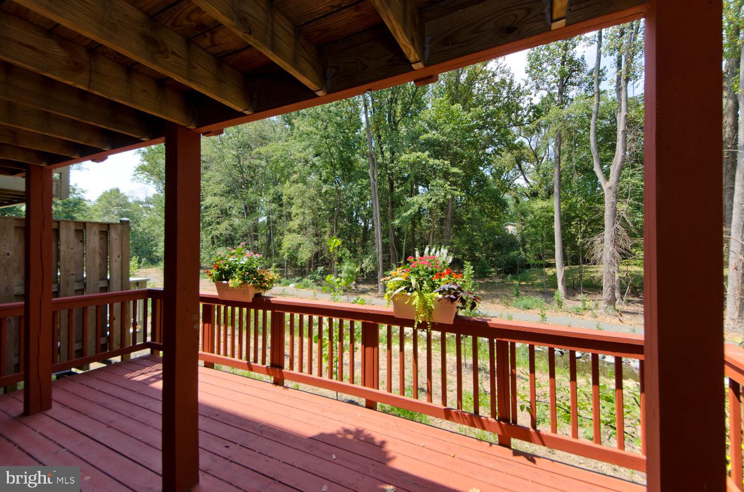 158 Rees Place Falls Church, VA 22046 - Photo 32 of 37 Rear Lower Deck