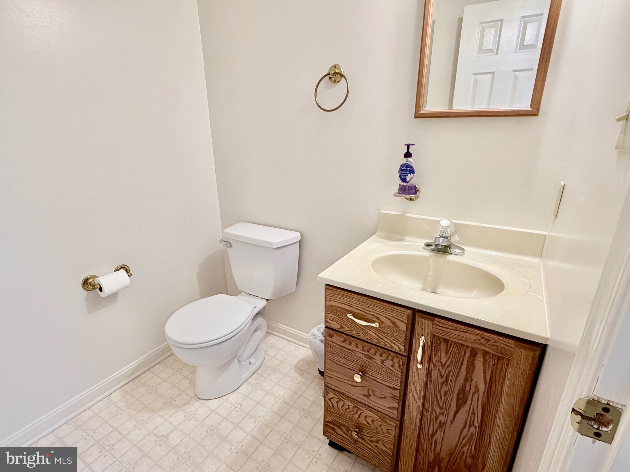 78 Brook Creek Road Toms Brook, VA 22660 - Photo 21 of 43 a bathroom with a sink toilet and vanity