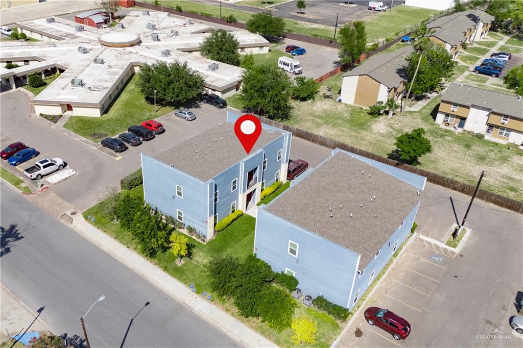 521 North Cynthia Street, Unit 2 McAllen, TX 78501 - Photo 11 of 21 an aerial view of house with yard