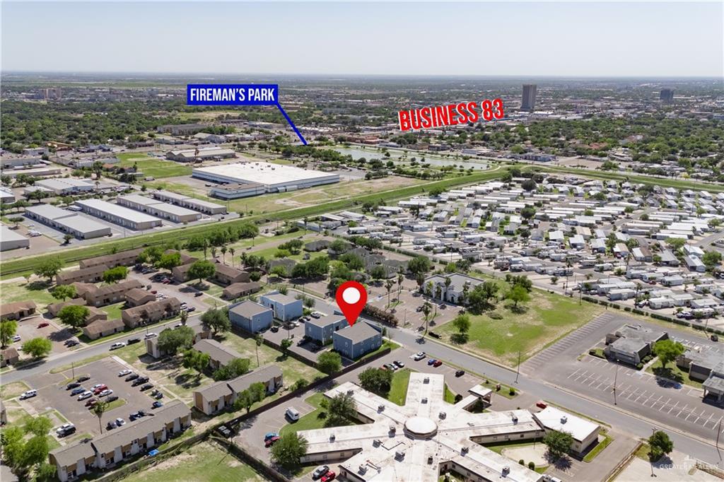 521 North Cynthia Street, Unit 2 McAllen, TX 78501 - Photo 18 of 21 an aerial view of city