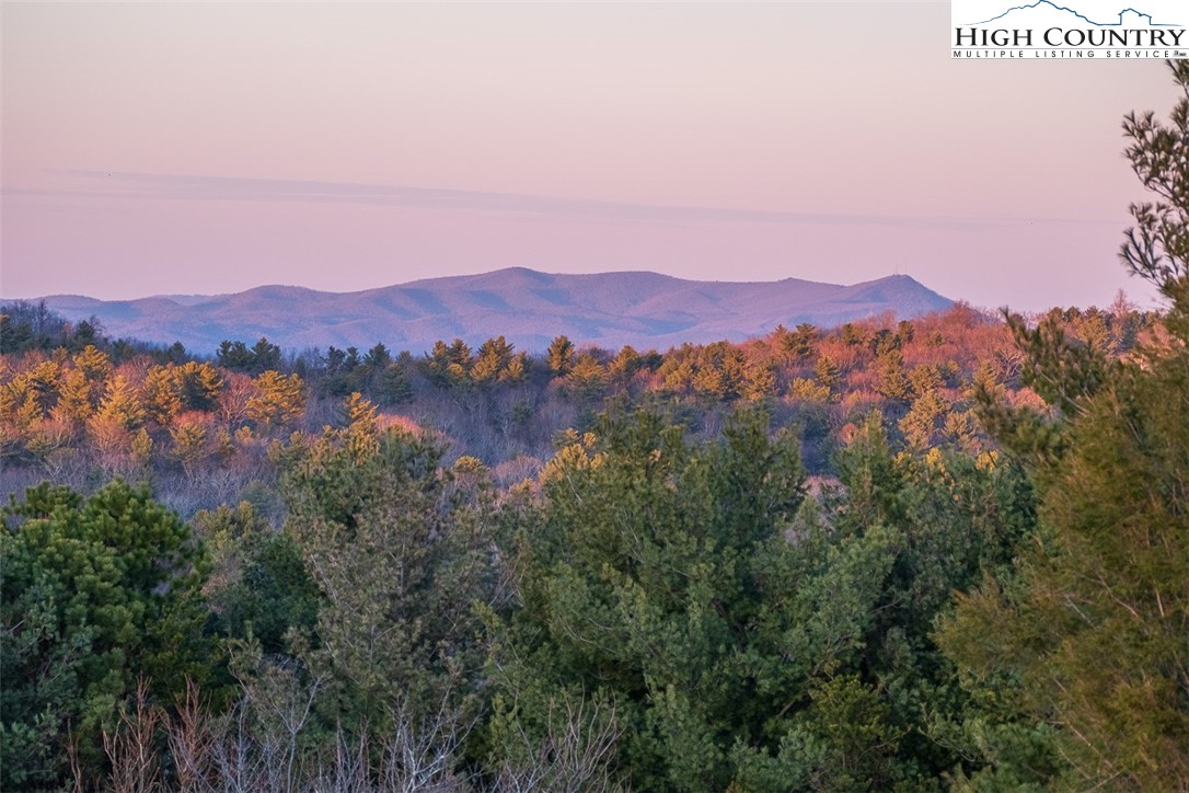 186 Woodcrest Road Glade Valley, NC 28627 - Photo 43 of 50 a view of a town with mountains in the background