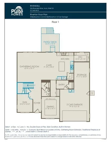 $504,900 | 906 Rivendell Drive, Avon, IN 46123