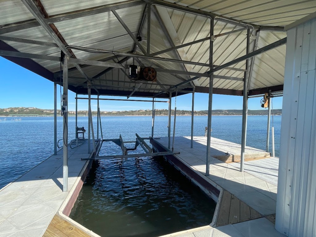 16808 Forest Way Austin, TX 78734 - Photo 32 of 33 Dock has a boat lift.