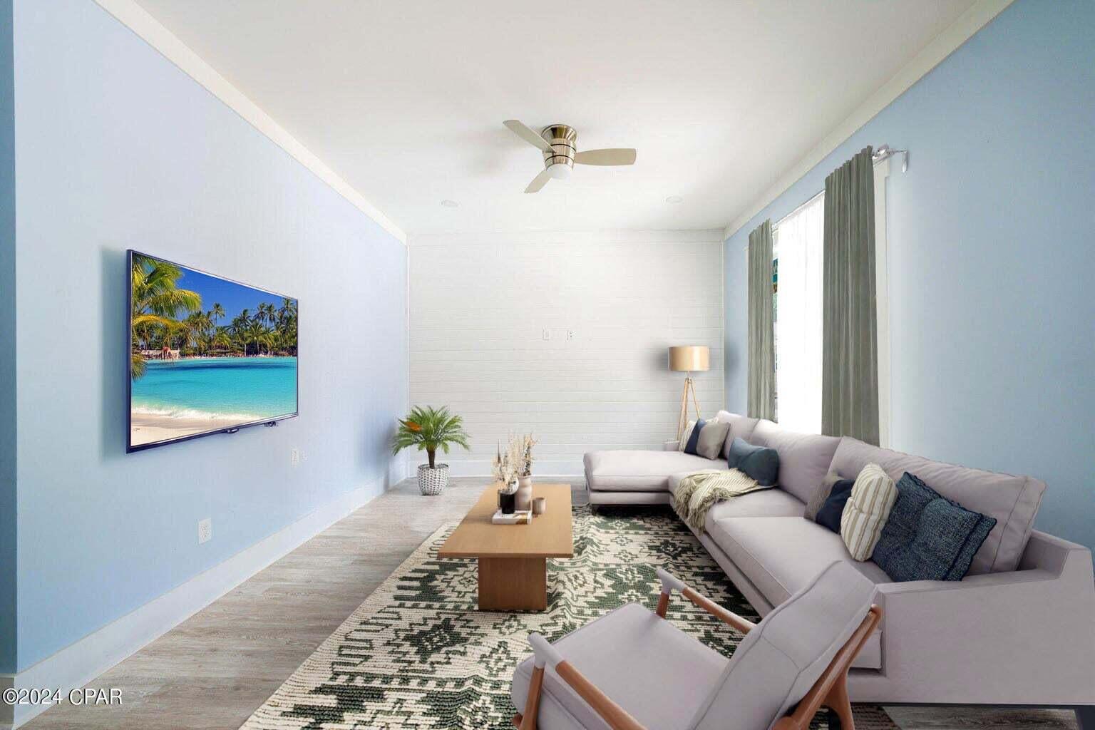142 7th Street Santa Rosa Beach, FL 32459 - Photo 10 of 22 a living room with furniture and a window