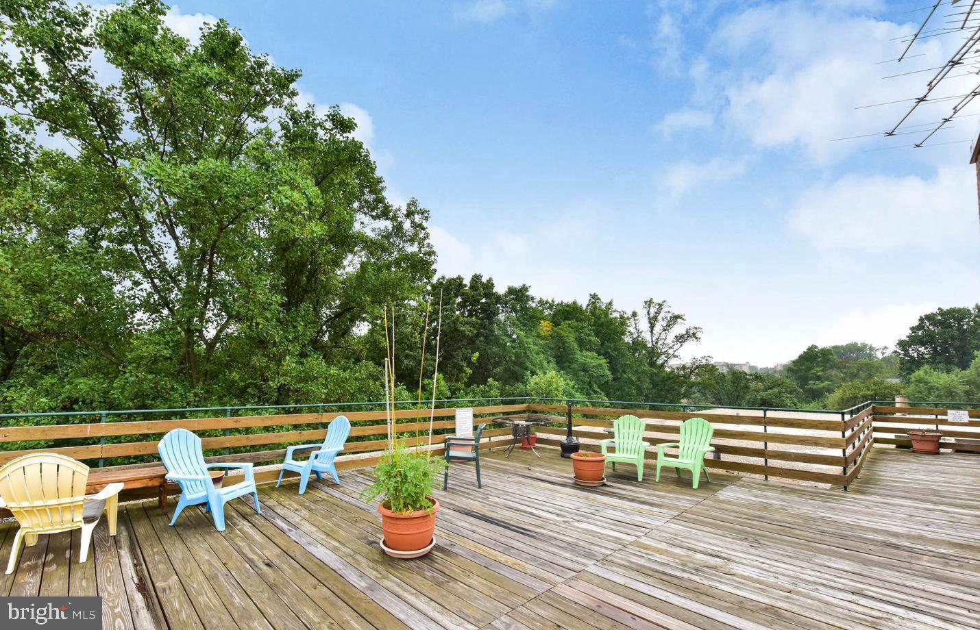 4100 W Street Northwest, Unit 410 Washington, DC 20007 - Photo 13 of 18 an outdoor view with a sitting space