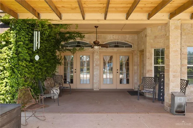 a view of a building with a outdoor space