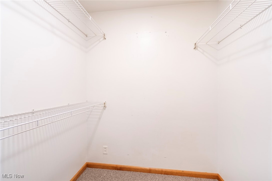 7059 Stewart Sharon Road Hubbard, OH 44425 - Photo 34 of 49 Walk in closet featuring carpet