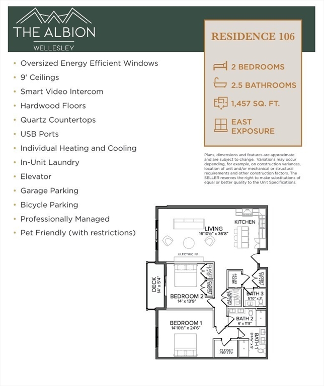 16 Stearns Road, Unit 106 Wellesley, MA 02482 - Photo 3 of 27