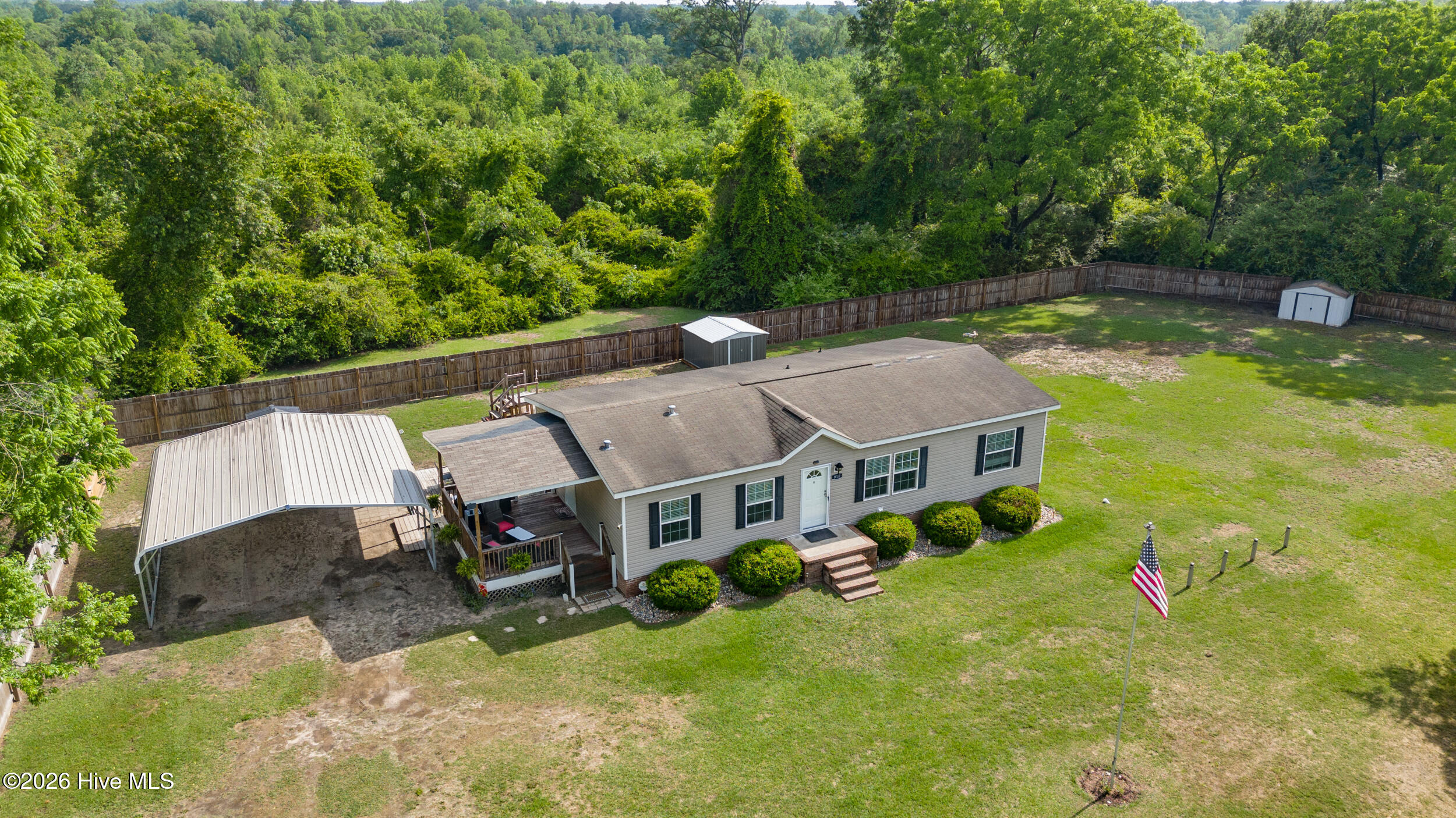 910 Beasley's Mill Road Warsaw, NC 28398 - Photo 21 of 24 32_drone