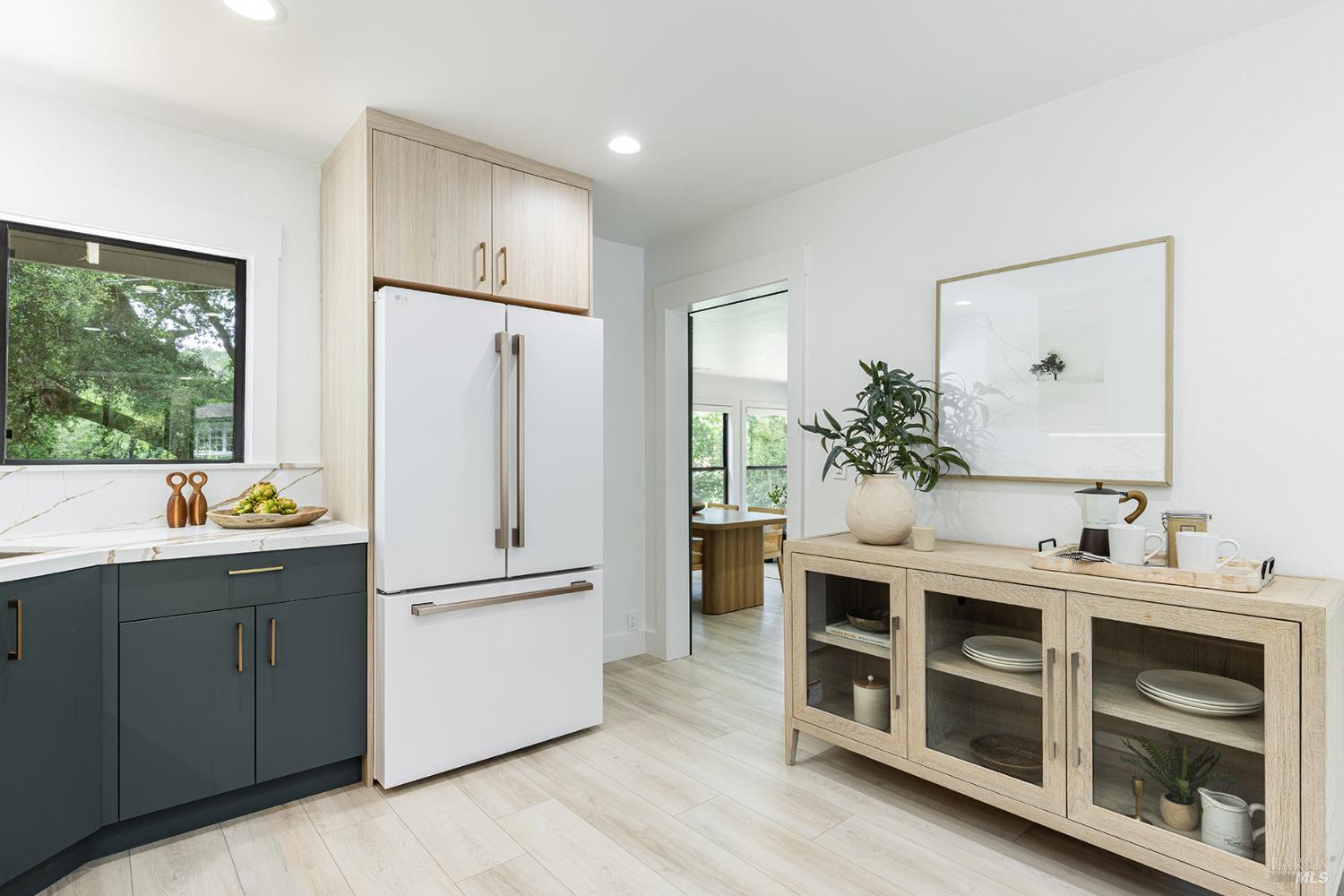 14734 Young Road Healdsburg, CA 95448 - Photo 27 of 47 a kitchen with stainless steel appliances a refrigerator and a sink