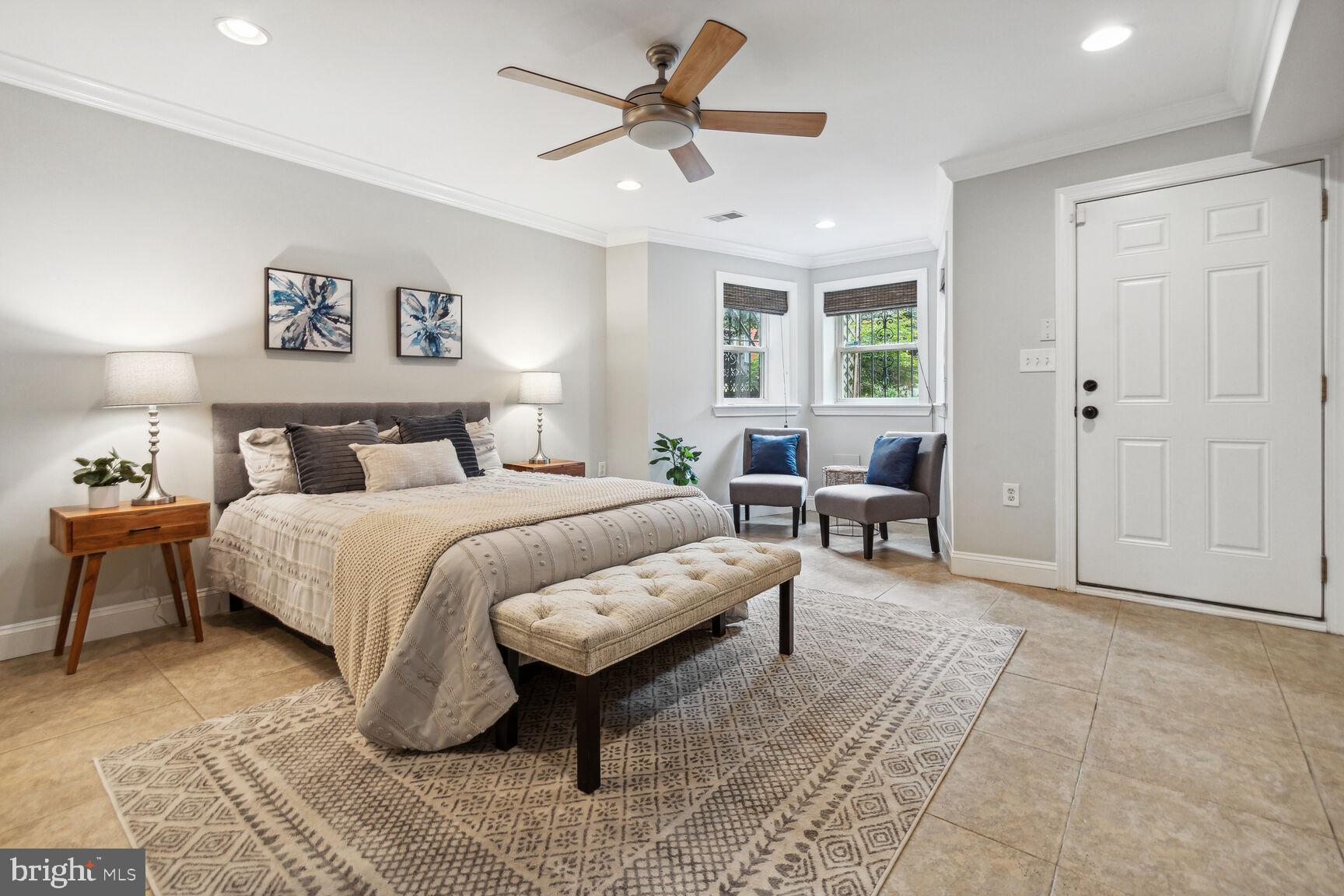 45 R Street Northwest, Unit 1 Washington, DC 20001 - Photo 10 of 21 HUGE primary bedroom