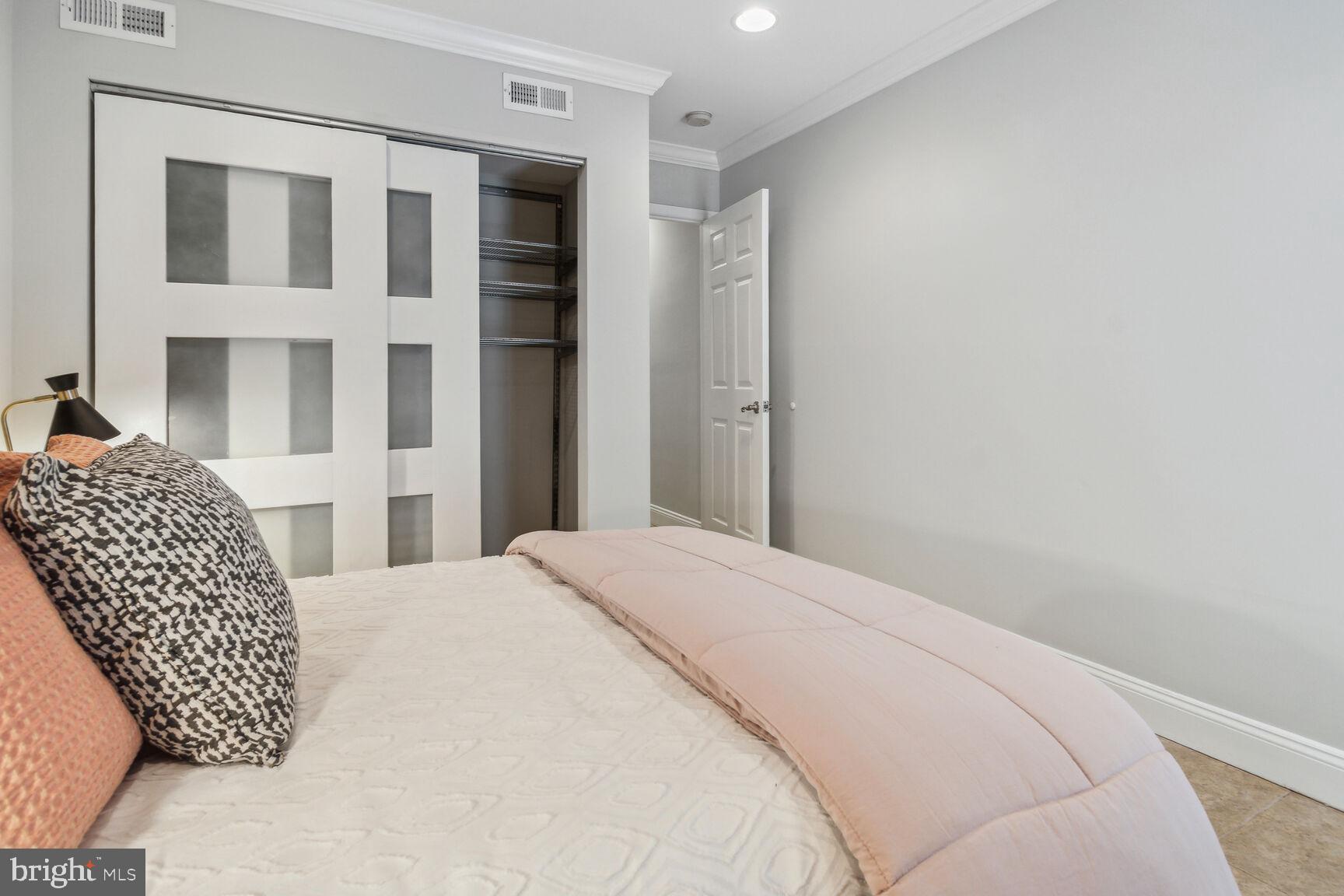 45 R Street Northwest, Unit 1 Washington, DC 20001 - Photo 19 of 21 Nice sized closet with Elfa shelving