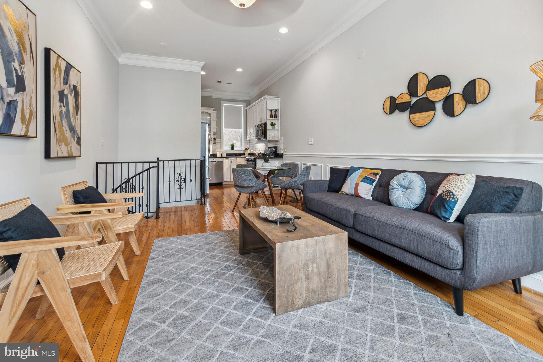 45 R Street Northwest, Unit 1 Washington, DC 20001 - Photo 2 of 21 Bright open , freshly painted