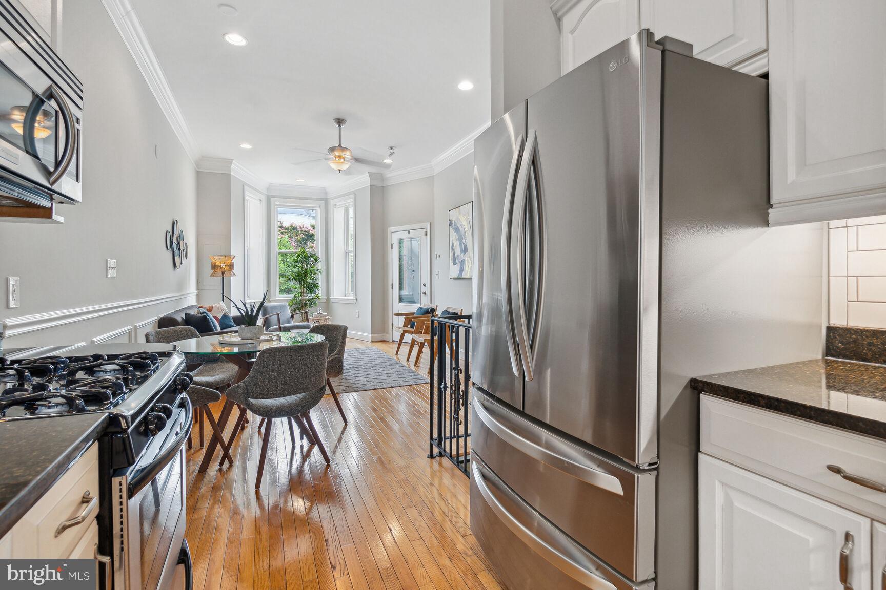 45 R Street Northwest, Unit 1 Washington, DC 20001 - Photo 8 of 21 Gleaming hardwood floors