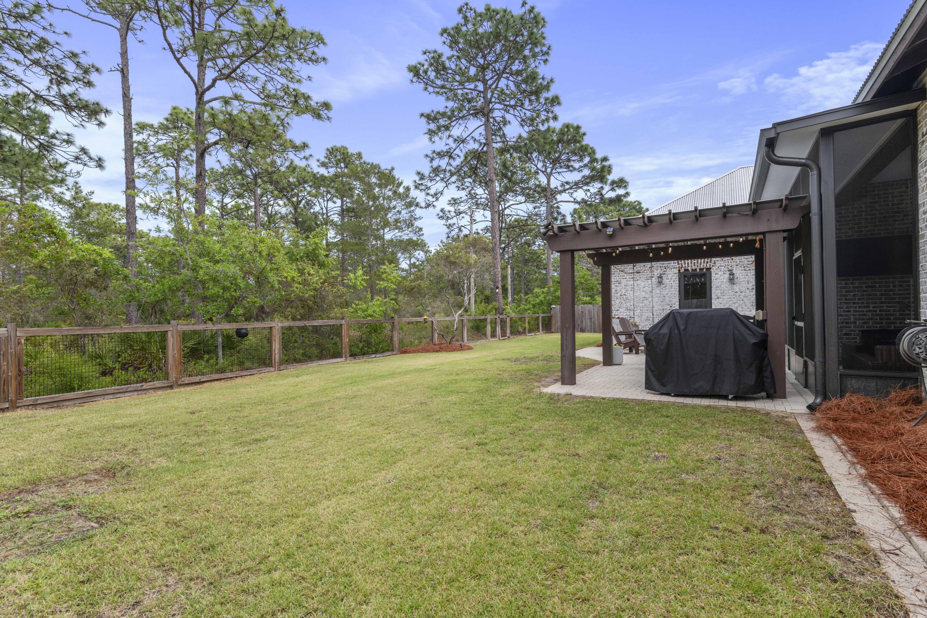 151 Botany Boulevard Santa Rosa Beach, FL 32459 - Photo 35 of 48 Spacious Backyard
