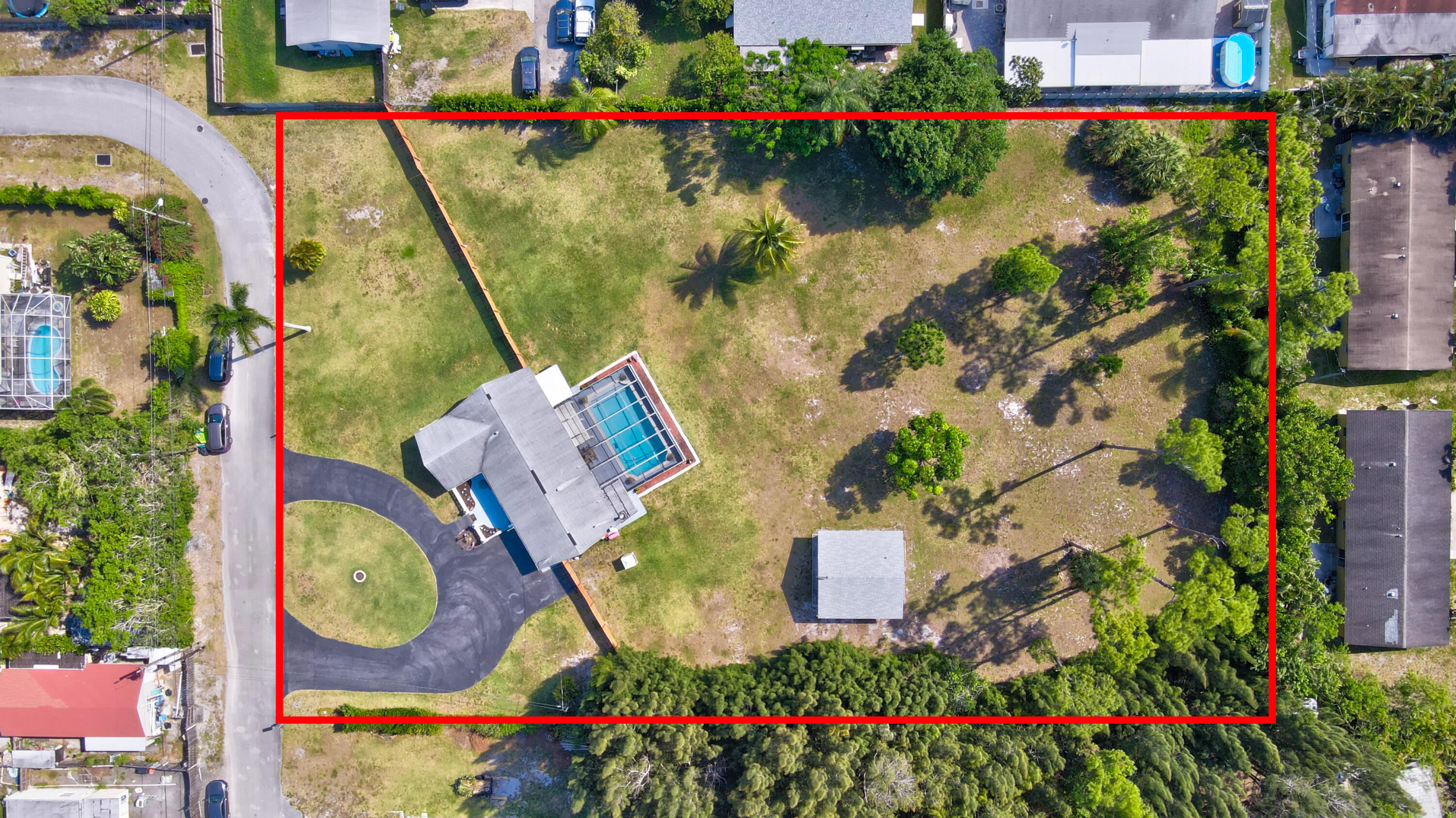 4237 Herbertz Road Lake Worth, FL 33461 - Photo 35 of 43 Aerial view