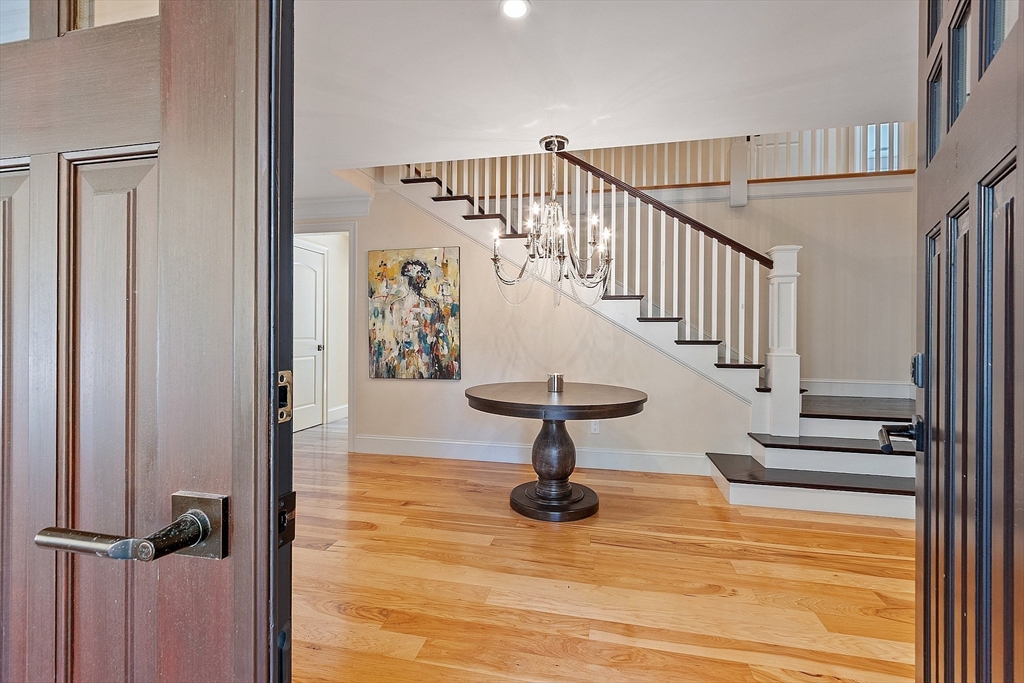 18 South Shaker Road Harvard, MA 01451 - Photo 3 of 42 a view of entryway and hall with wooden floor