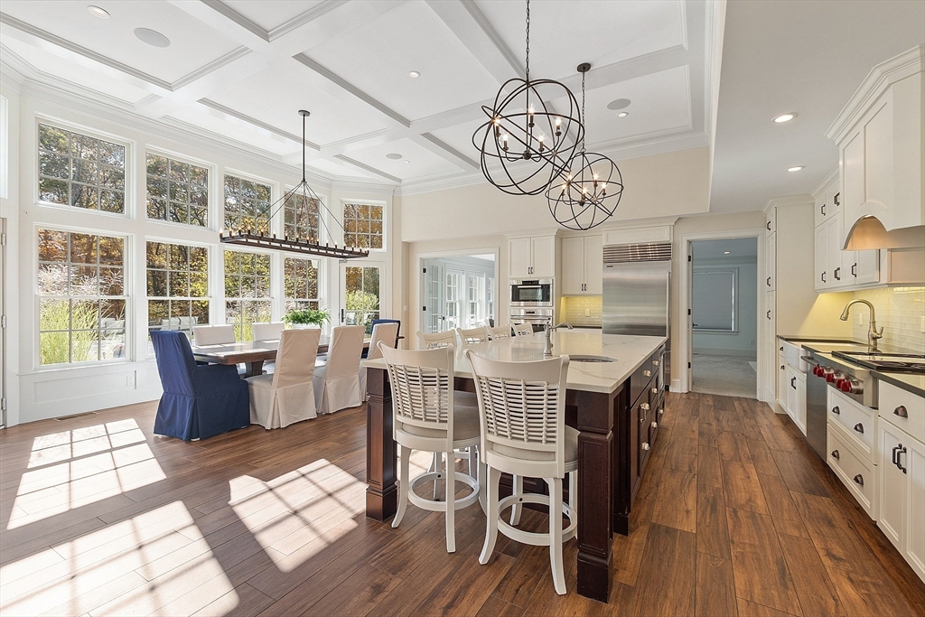 18 South Shaker Road Harvard, MA 01451 - Photo 4 of 42 a view of a dining room with furniture window and wooden floor