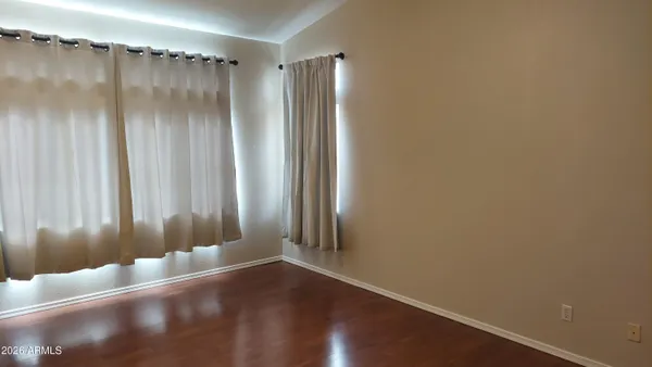 a view of a small space