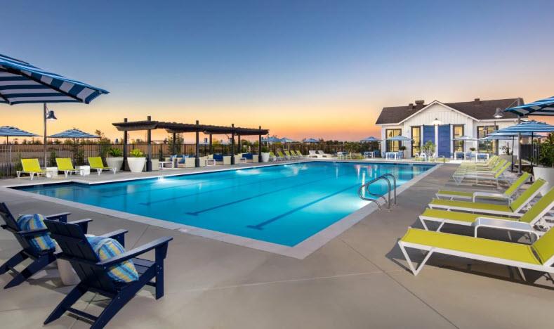 4236 Bellwether Way Sacramento, CA 95835 - Photo 45 of 46 a view of swimming pool with outdoor seating