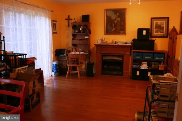 a bedroom with a bed and a closet