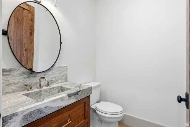 2155 East Wrangler Road Kamas, UT 84036 - Photo 33 of 62 Bathroom with vanity and toilet