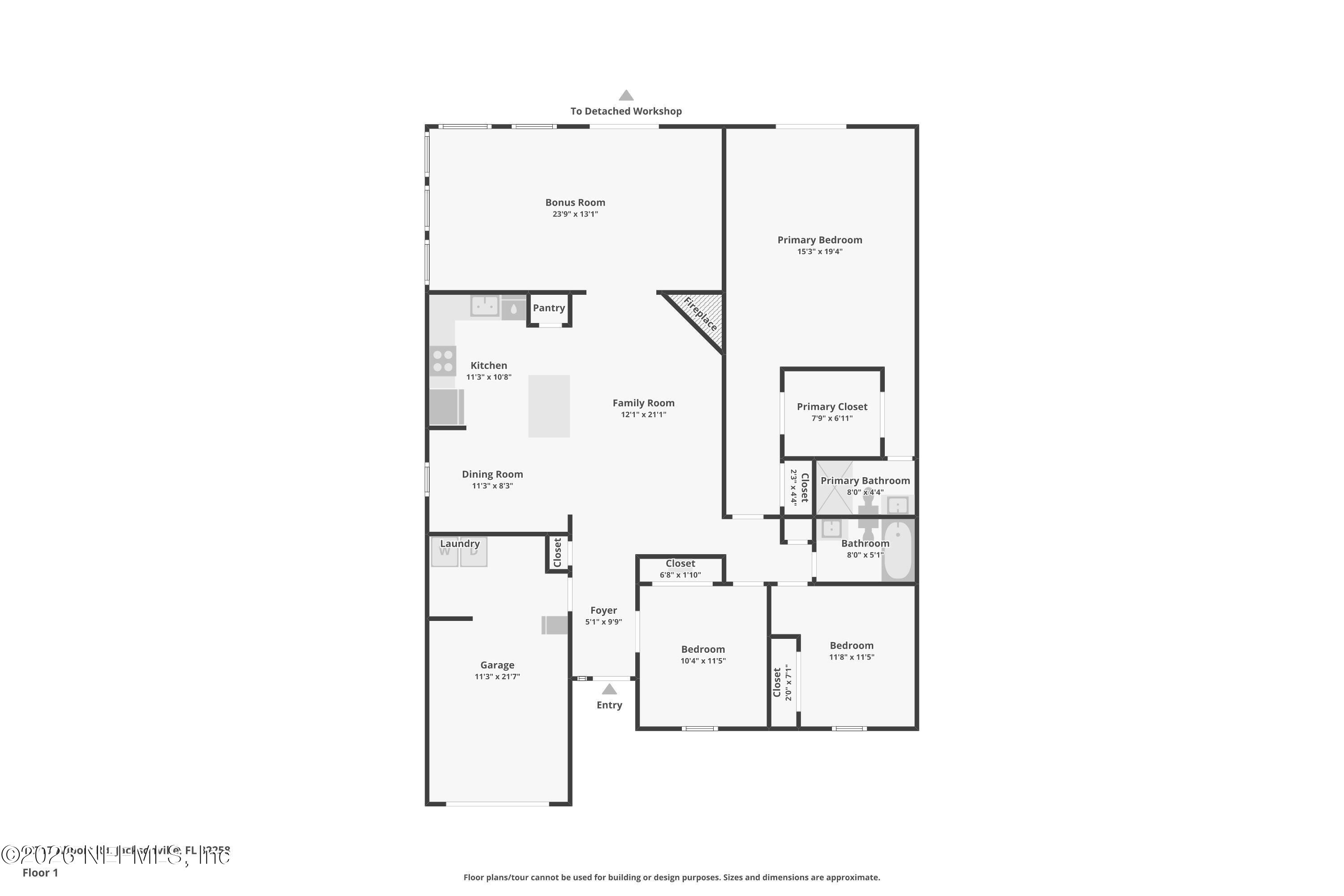 12717 Allport Road Jacksonville, FL 32258 - Photo 44 of 44 3-floor-1