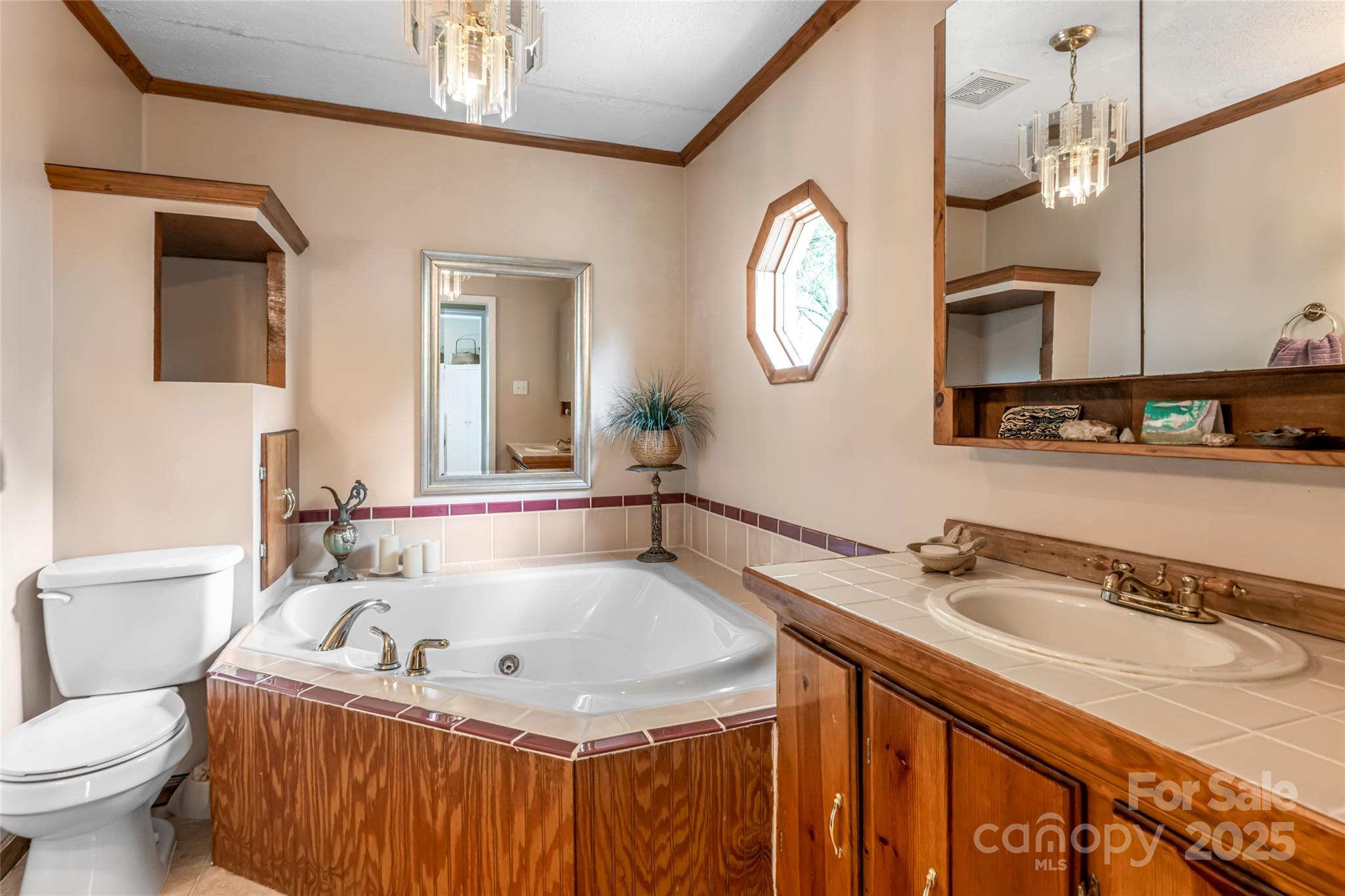 75 Cisco Road Asheville, NC 28805 - Photo 34 of 47 a bathroom with a tub sink and mirror