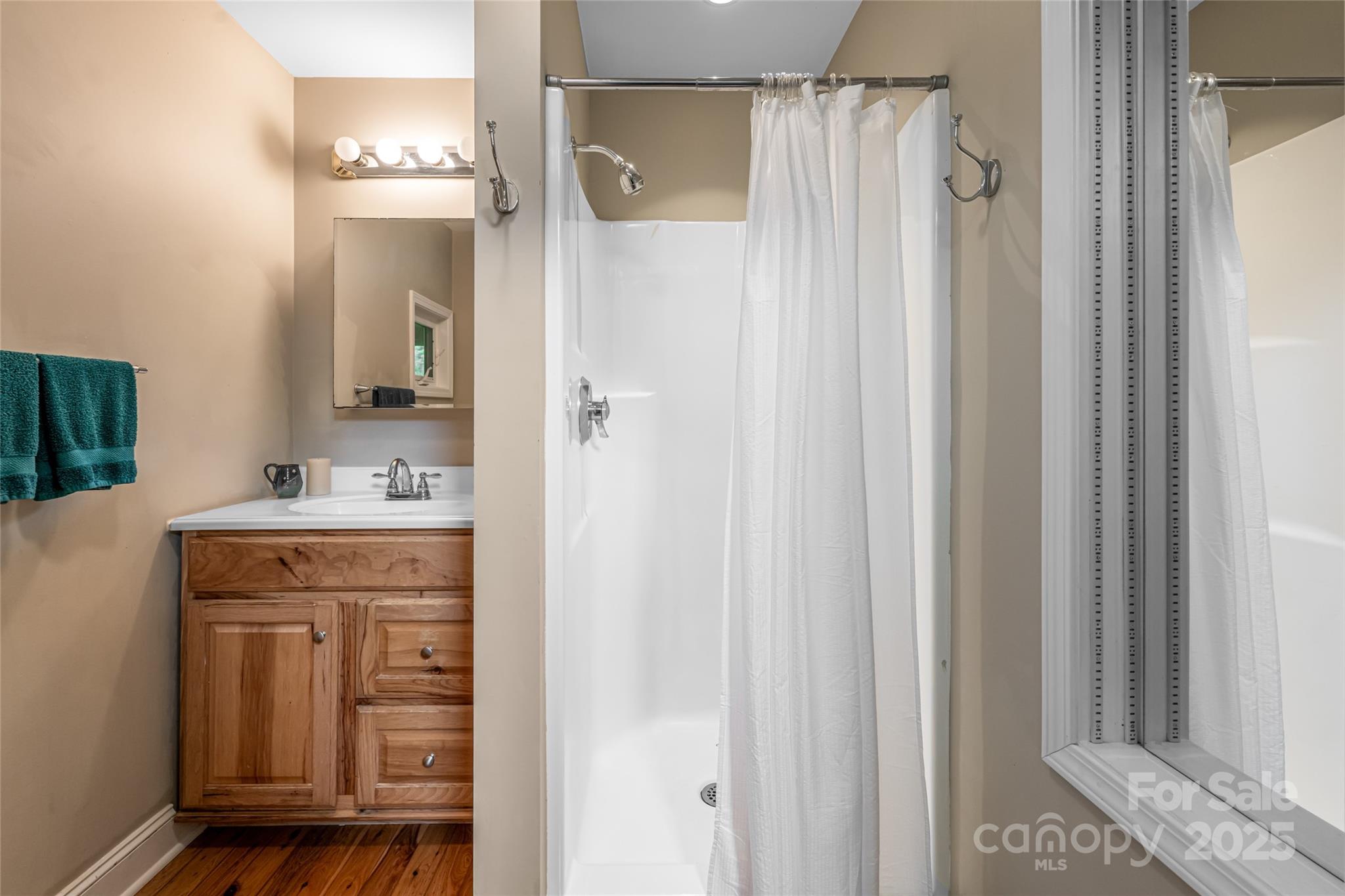 75 Cisco Road Asheville, NC 28805 - Photo 39 of 47 a bathroom with a sink and a mirror