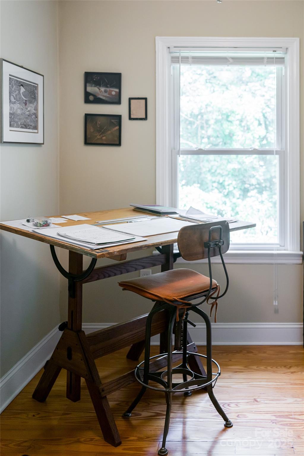 75 Cisco Road Asheville, NC 28805 - Photo 42 of 47 a view of a workspace with furniture and a window
