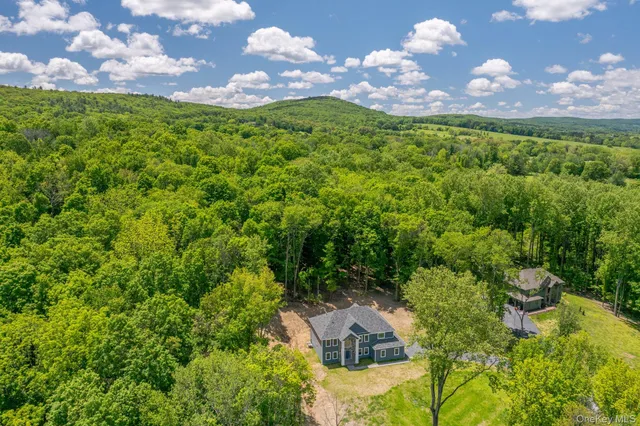 a view of an outdoor space and a yard