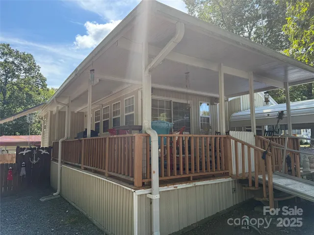 a view of outdoor space and deck