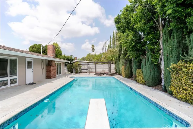 a view of outdoor space and deck