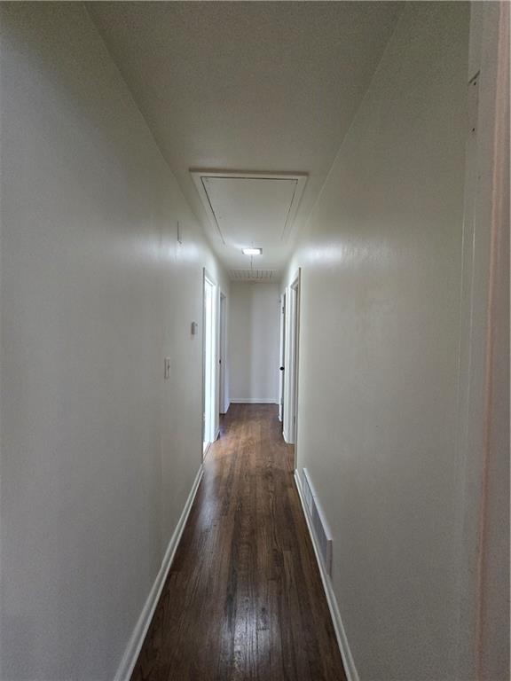2468 Dresden Drive Northeast Atlanta, GA 30341 - Photo 10 of 26 a view of hallway with wooden floor