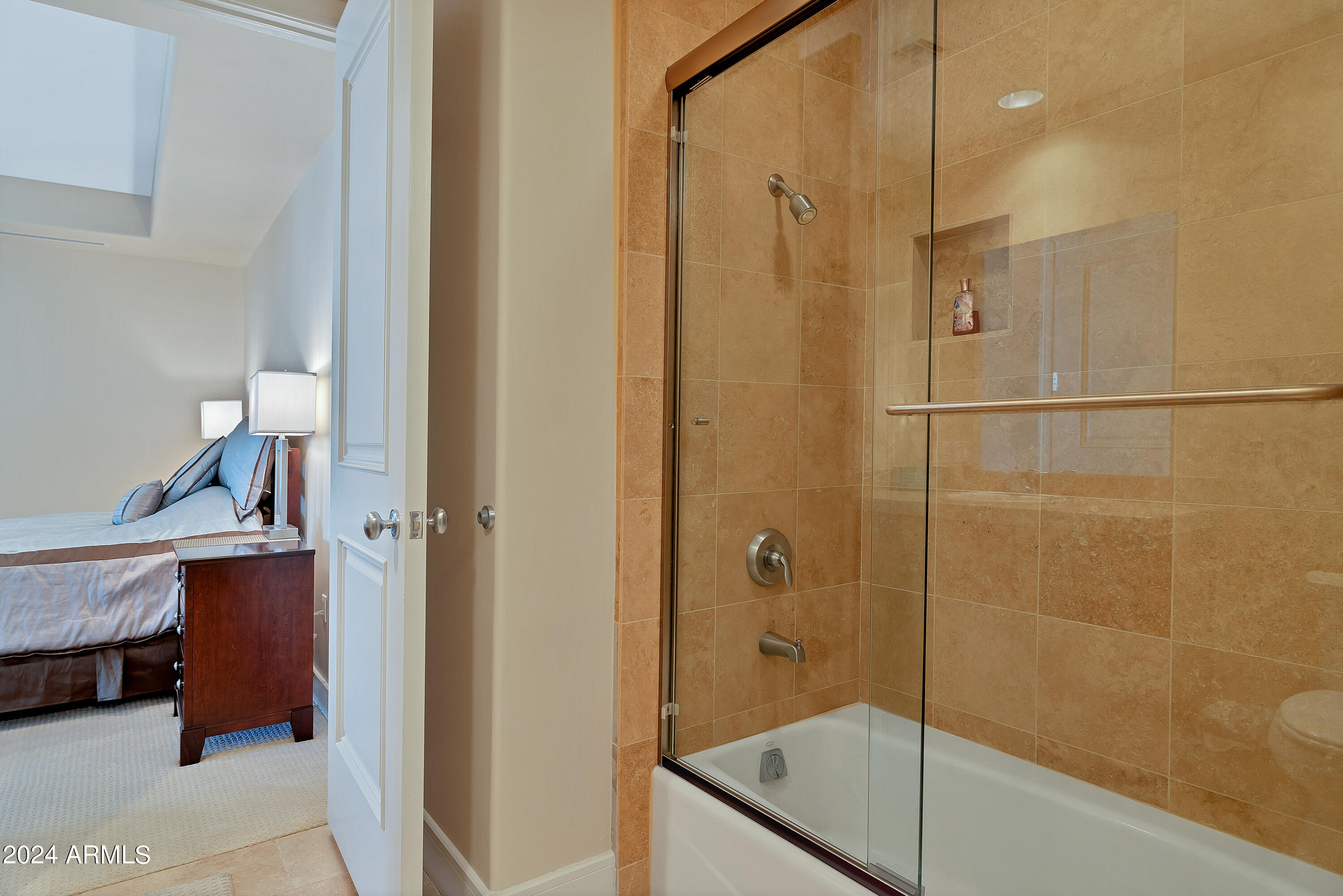 2211 East Camelback Road, Unit 702 Phoenix, AZ 85016 - Photo 27 of 44 Shower in Guest Bathroom