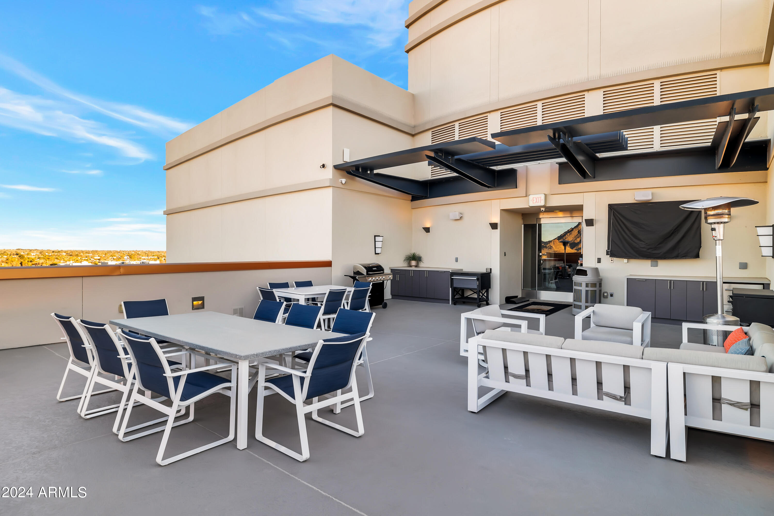 2211 East Camelback Road, Unit 702 Phoenix, AZ 85016 - Photo 43 of 44 Rooftop Deck