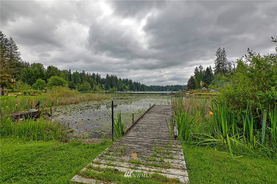 18812 Lerch Road Snohomish, WA 98290 - Photo 6 of 35 a view of a lake with a yard