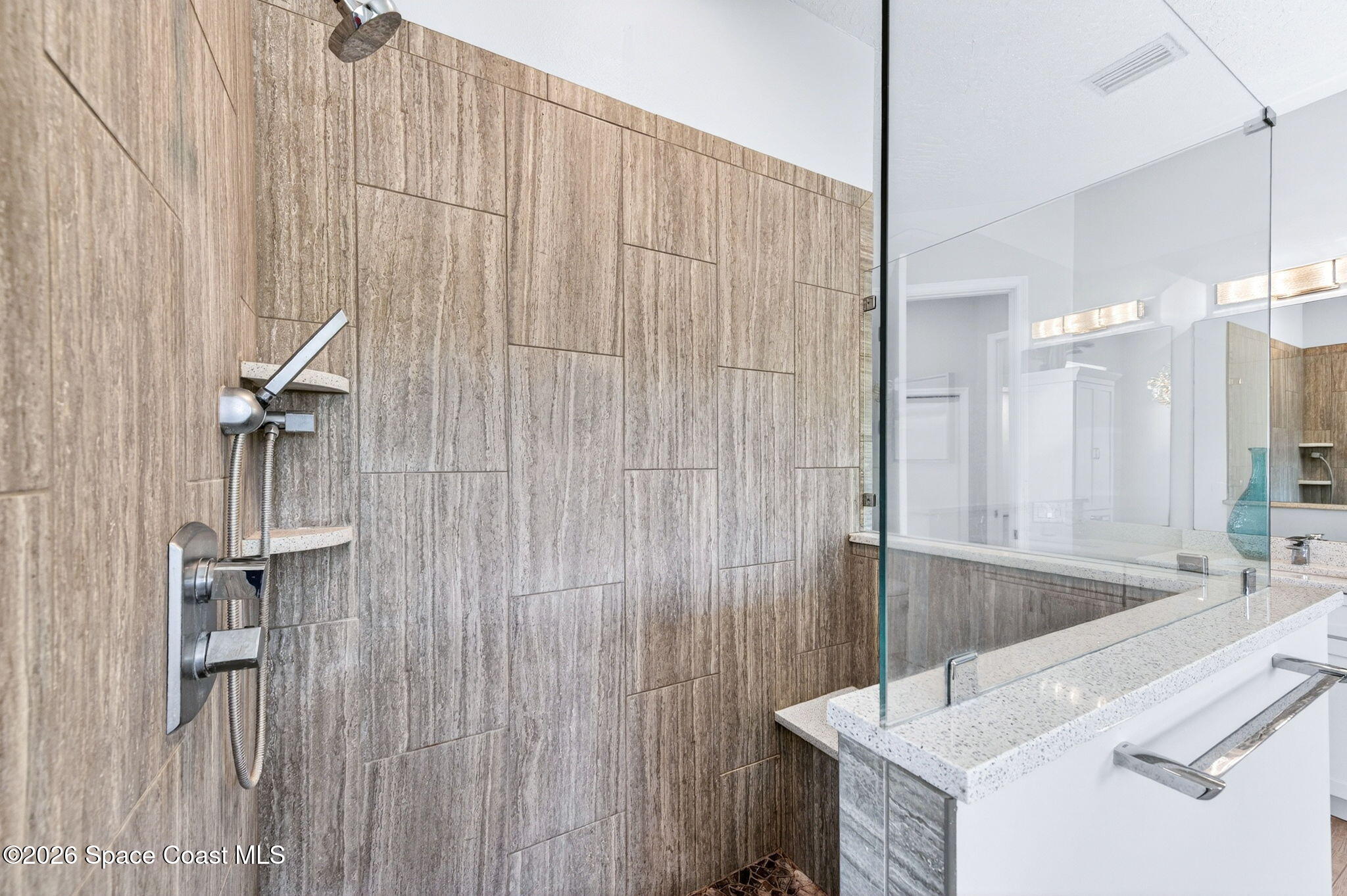 3845 Raney Road Titusville, FL 32780 - Photo 53 of 105 Tiled shower