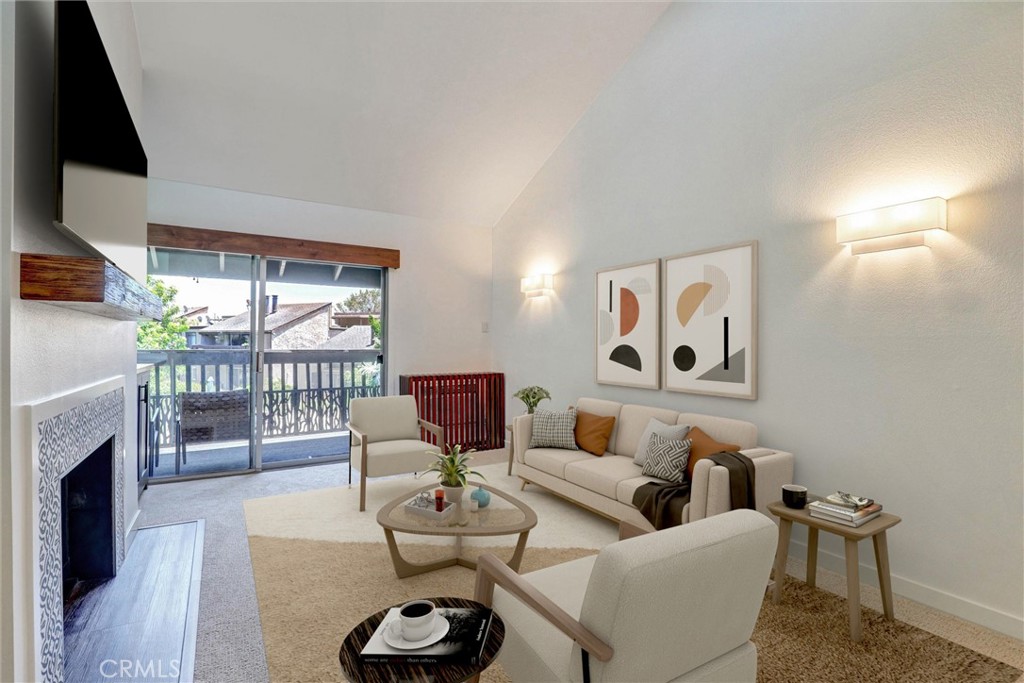 7890 East Spring Street, Unit 23H Long Beach, CA 90815 - Photo 3 of 39 Living room - virtually staged