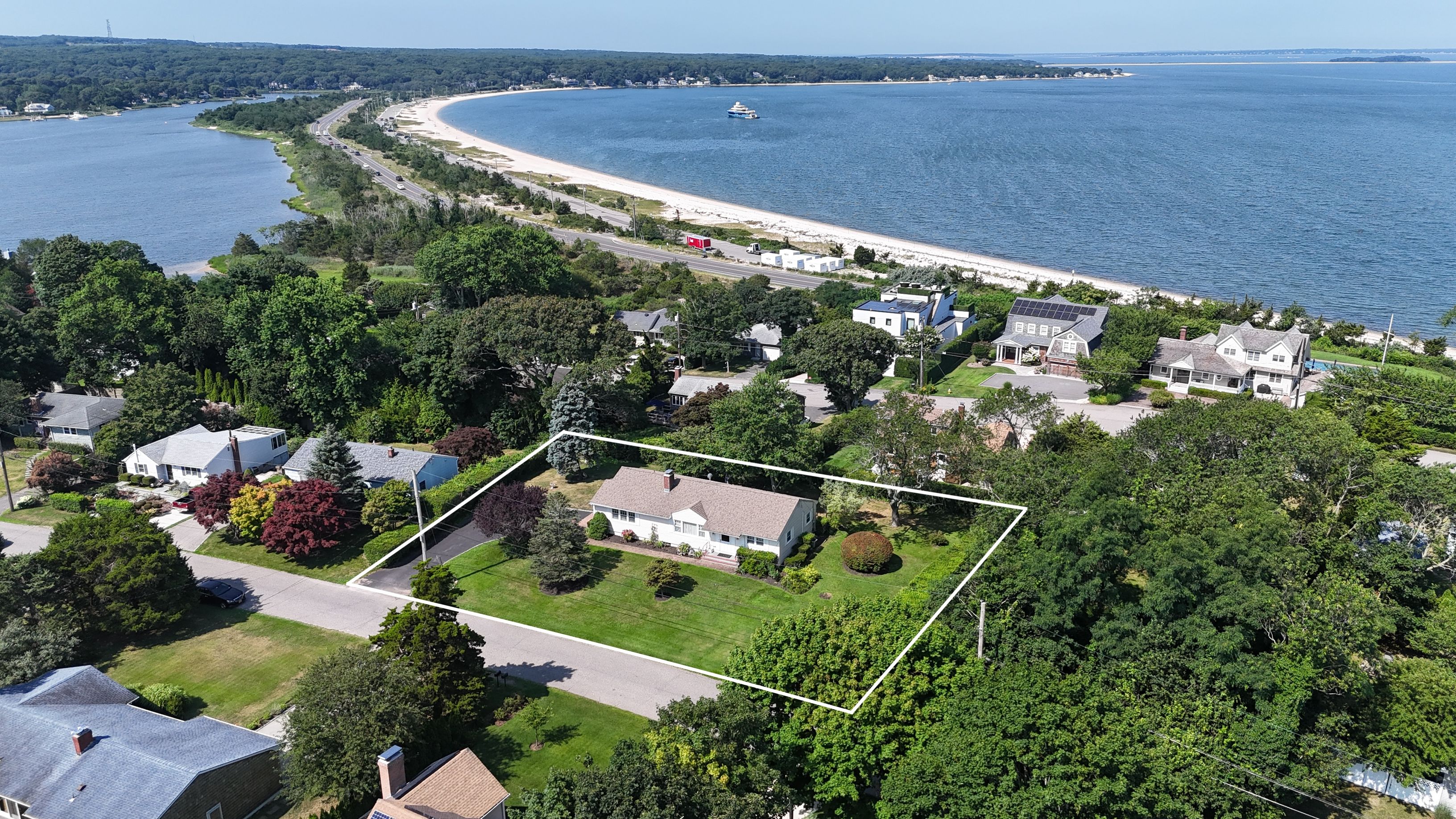 35 Ridge Drive Sag Harbor, NY 11963 - Photo 3 of 14 a view of a tennis court