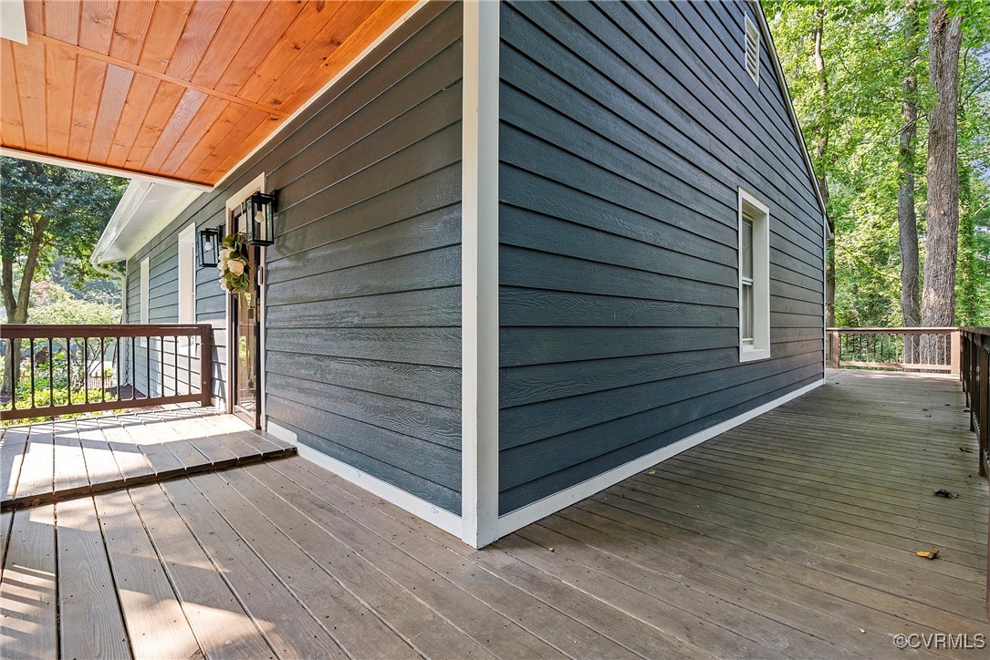 2502 Brookwood Road North Chesterfield, VA 23235 - Photo 26 of 32 a view of outdoor space and deck