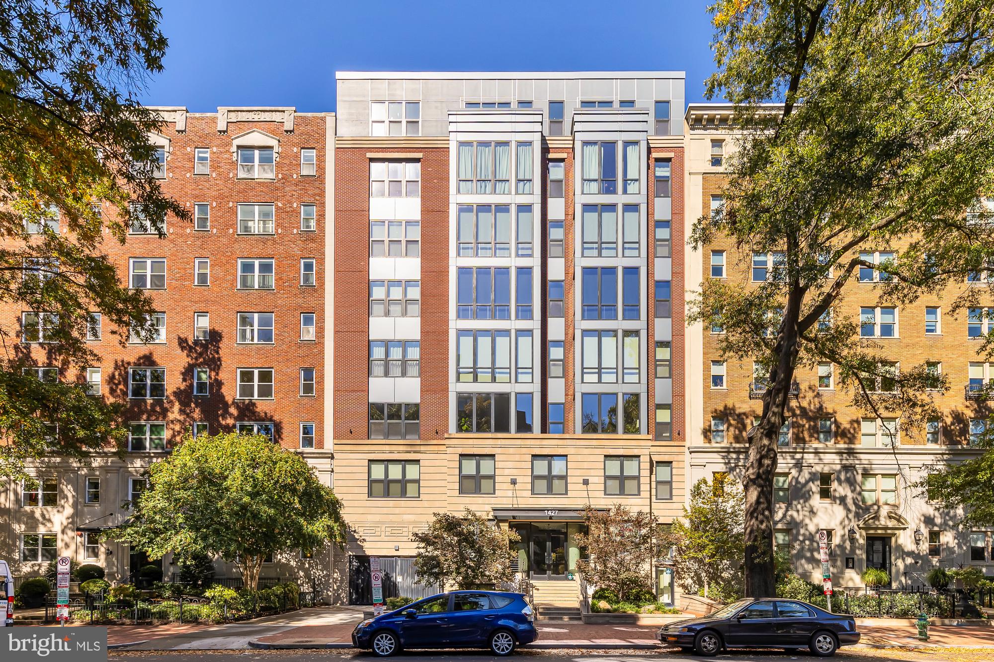 1427 Rhode Island Avenue Northwest, Unit PH01 Washington, DC 20005 - Photo 56 of 60 a front view of a building with parking space